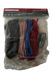 Boschmann KIT-8P 8Ga Oto Anfi Kablo Seti